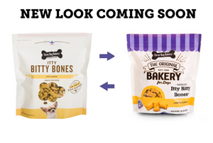 Three Dog Bakery Itty Bitty Bones Cheese, 32-oz