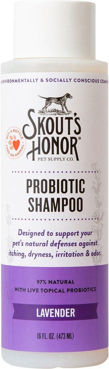 Skout's Honor Probiotic Lavender Pet Shampoo, 16-oz