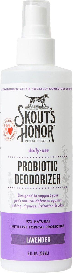 Skout’s Honor Probiotic Lavender Pet Deodorizer, 8-oz