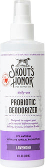 Skout’s Honor Probiotic Lavender Pet Deodorizer, 8-oz