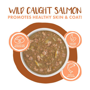 Weruva Ragoût Pour Chats What a Crock Dîner Poulet & Saumon en Sauce Sachet de nourriture humide pour chats