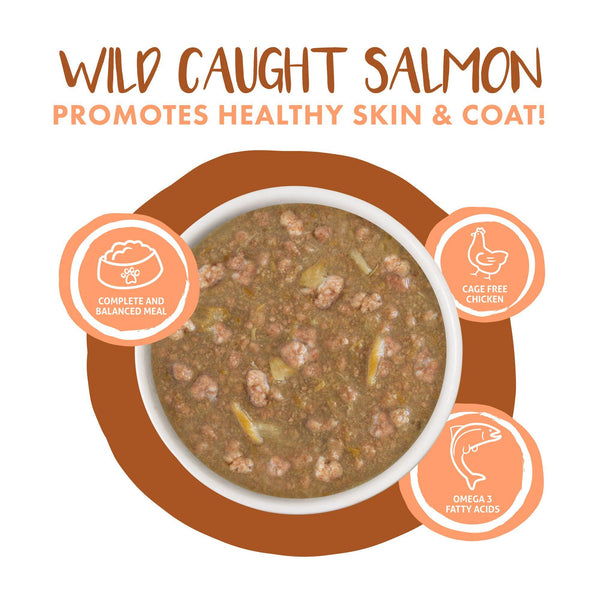 Weruva Ragoût Pour Chats What a Crock Dîner Poulet & Saumon en Sauce Sachet de nourriture humide pour chats