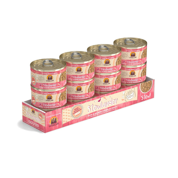 Weruva Cat Stew Stewlander Canard & Saumon au Gravy Pâtée humide pour chats