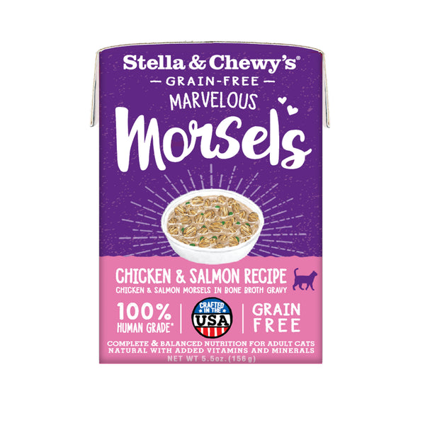 Stella & Chewy's Marvelous Morsels Poulet & Saumon Mélange Aliment humide pour chats