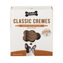 Three Dog Bakery Classic Crèmes Biscuits à la caroube fourrés au beurre de cacahuète naturel, 13 oz