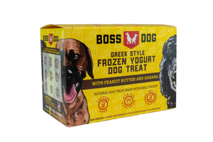 Boss Dog PB & Banana Frozen Yogurt Dog Treats
