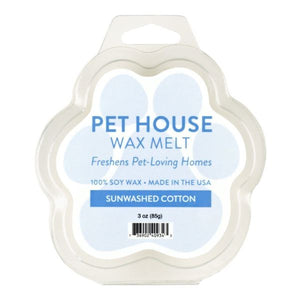 Pet House Year Round Wax Melts, Sunwashed Cotton, 3-oz