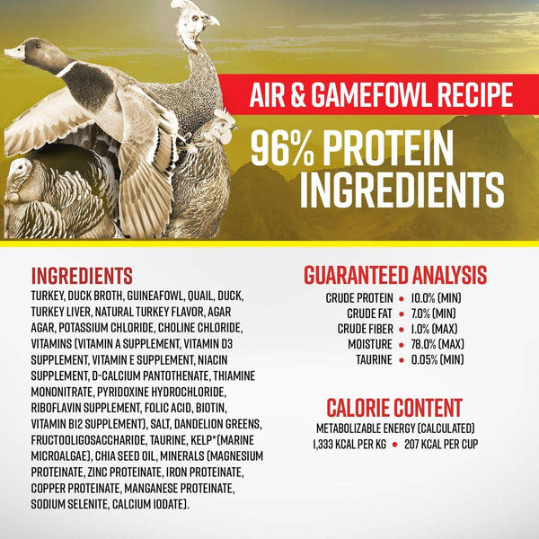 Essence Air & Gamefowl Nourriture humide pour chats