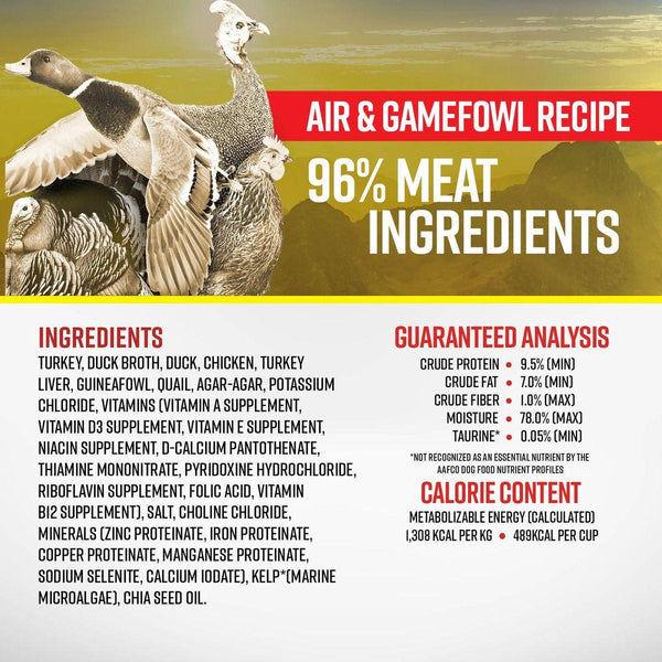 Essence Air & Gamefowl Wet Dog Food
