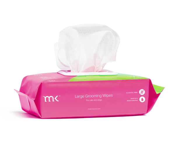 Modern Kanine Watermelon Large Grooming Wipes, 100-ct