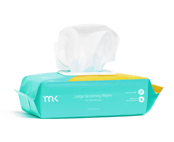 Modern Kanine Mango Large Grooming Wipes, 100-ct