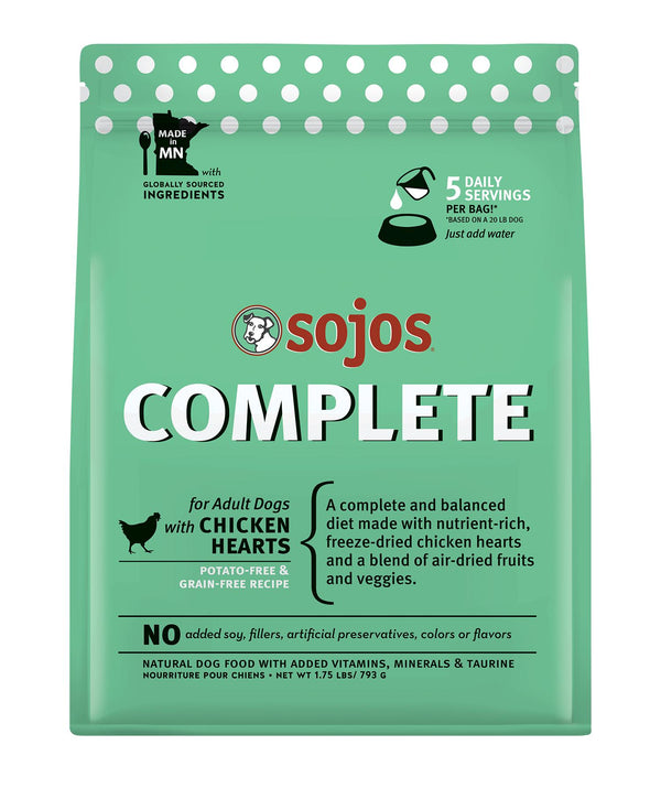 Sojos Complete Chicken Adult Grain-Free Freeze-Dried Raw Dog Food