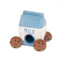ZippyPaws Burrows Milk & Cookies Dog Toy