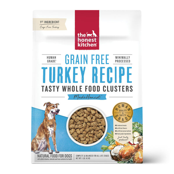 The Honest Kitchen Whole Food Clusters Turkey Grain-Free Dry Dog Food