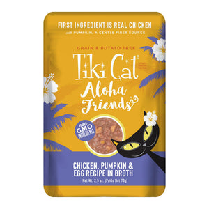 Tiki Cat Aloha Friends Chicken with Pumpkin & Egg Wet Cat Food