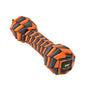 Tall Tails Braided Bone Dog Toy, Orange