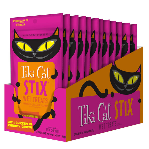 Tiki Cat Stix Chicken Mousse Cat Treat