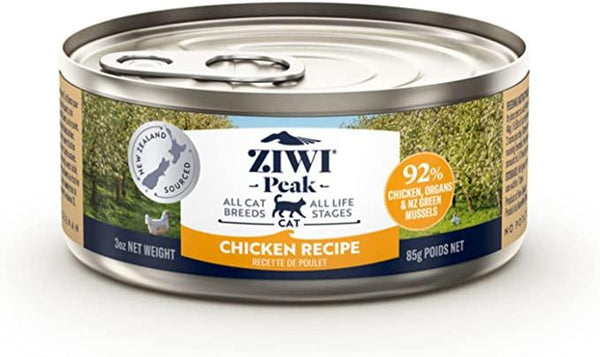 ZIWI Peak Chicken Recipe Wet Cat Food Can