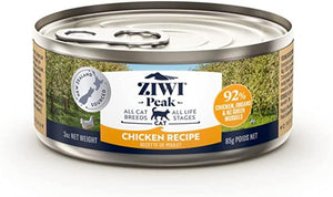 ZIWI Peak Chicken Recipe Wet Cat Food Can