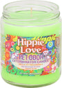 Pet Odor Exterminator Deodorizing Candle Jar, Hippie Love, 13-oz