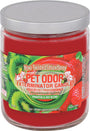 Pet Odor Exterminator Deodorizing Candle Jar, Kiwi Twisted Strawberry, 13-oz