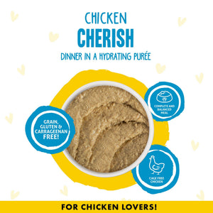 BFF PLAY PÂTÉ Poulet Cherish Dîner en Purée Hydratante Sachet de nourriture humide pour chats