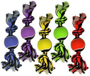 Jouet pour chien en corde à 2 nœuds Multipet Nut Knot, couleurs variées, 10 po