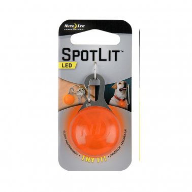 Nite Ize SpotLit LED Carabiner Light, Orange