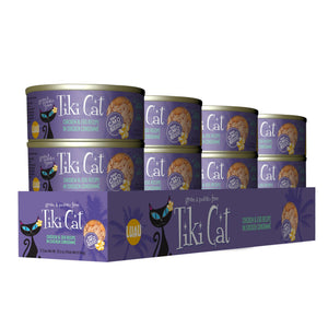 Tiki Cat Koolina Luau Chicken & Egg Recipe in Chicken Consomme Wet Cat Food Can