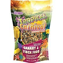 Brown's Tropical Carnival Canary & Finch Bird Food, 1.5-lb