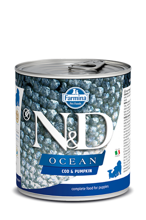Farmina N&D Ocean Cod & Pumpkin Puppy Wet Dog Food