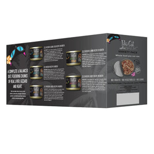 Tiki Cat After Dark Variety Pack Canned Cat Food, 2.8-oz, 12-pack