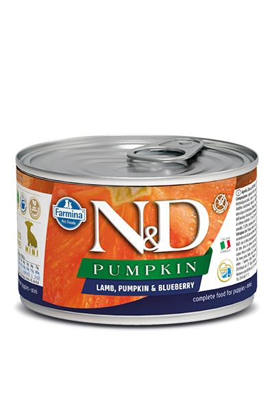 Farmina N&D Pumpkin, Lamb & Blueberry Puppy Wet Dog Food