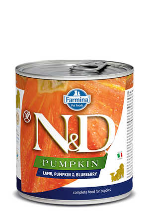 Farmina N&D Pumpkin, Lamb & Blueberry Puppy Wet Dog Food