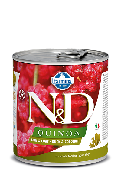 Farmina N&D Quinoa Skin & Coat Duck & Coconut Wet Dog Food