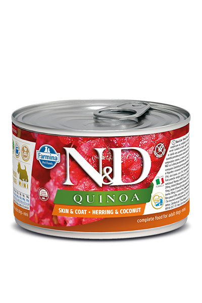 Farmina N&D Quinoa Skin & Coat Herring & Coconut Wet Dog Food