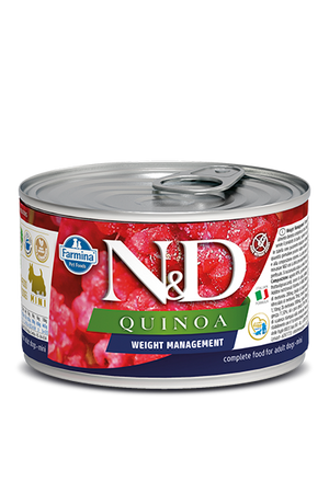 Farmina N&D Quinoa Weight Management Lamb Wet Dog Food