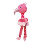 KONG Strechezz Curlz Flamingo Dog Toy