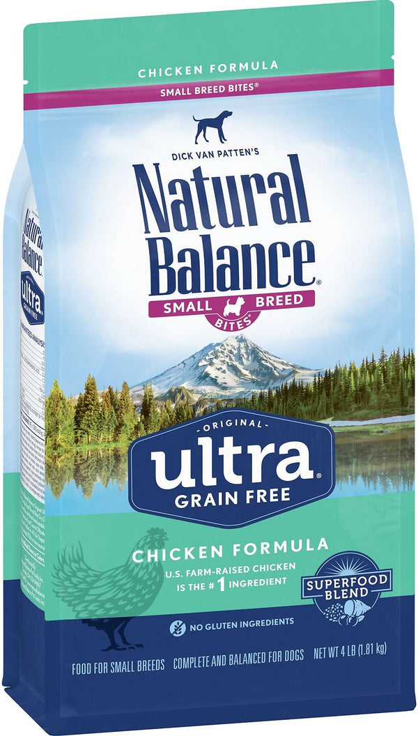 Natural Balance Original Ultra Grain-Free Chicken Formula Small Breed Dry Dog Food