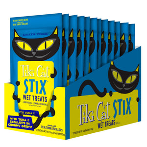 Tiki Cat Stix Tuna & Scallops Mousse Cat Treat