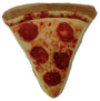 Huxley & Kent Power Plush Pup-eroni Pizza Dog Toy