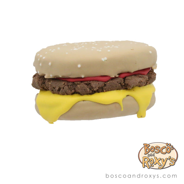 Bosco & Roxy's 3D Burger Slider Gâteries pour chien Standard