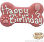 Gâteries pour chien Happy Birthday Collection d'anniversaire de Bosco & Roxy, rose, 8 po