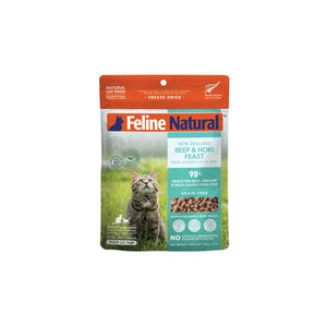 Feline Natural New Zealand Beef & Hoki Feast Freeze-Dried Cat Food & Topper