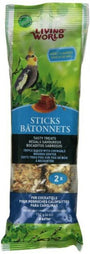 Living World Cockatiel Sticks Honey Flavor, 4-oz