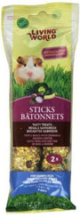 Bâtonnets de cochon d'Inde Living World saveur végétale, 4 oz
