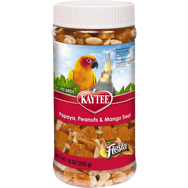 Kaytee Fiesta Papaye Cacahuète Mangue Pot de friandises, 10-oz