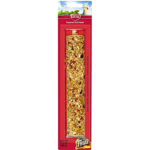 Kaytee Fiesta Treat Stick for Cockatiel, Tropical Fruit Flavor, 3.75-oz