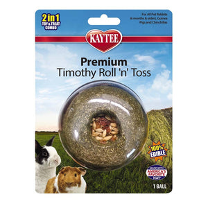 Kaytee Premium Timothy Roll 'n' Toss Treat