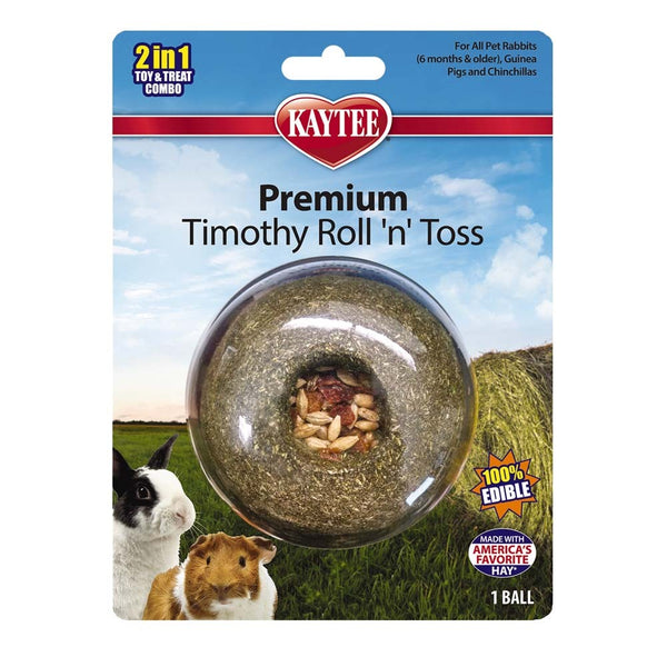 Kaytee Premium Timothy Roll 'n' Toss Treat